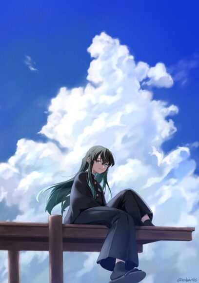 Hình ảnh Muichirou đẹp chill