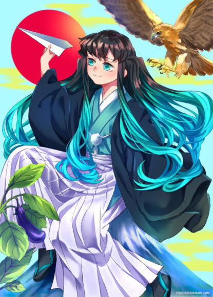 Hình ảnh Muichirou đẹp đáng yêu