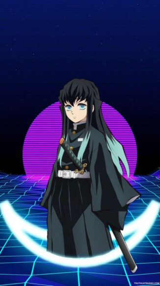 Hình ảnh Muichirou đẹp ngầu 3D