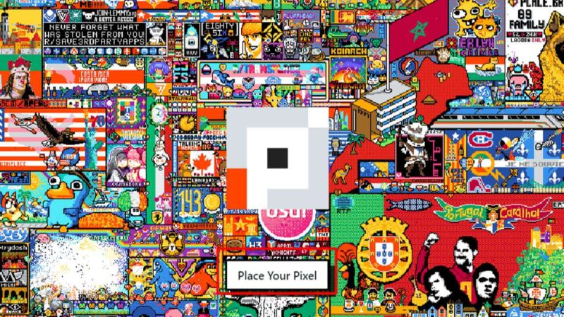 Vẽ tranh Reddit Pixel thú vị