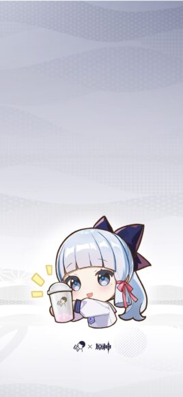 Hình ảnh Ayaka chibi cho điện thoại