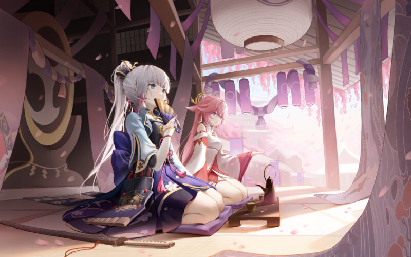 Hình ảnh Ayaka đẹp ấn tượng