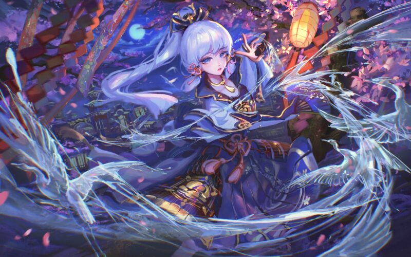 Hình ảnh Ayaka đẹp ngầu