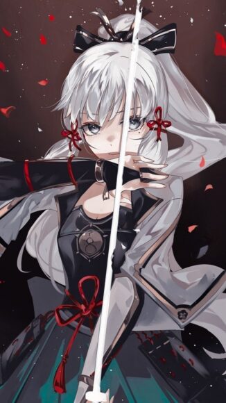 Hình ảnh Ayaka lạnh lùng