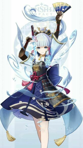 Hình ảnh Ayaka ngầu đẹp