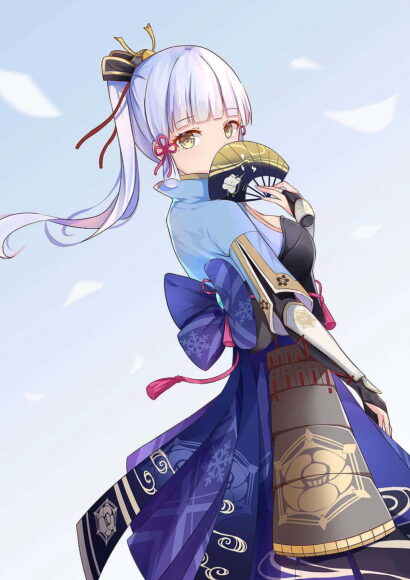 Hình ảnh Ayaka tiểu thư sang chảnh