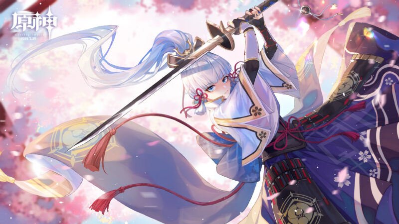 Hình ảnh Ayaka xinh đẹp cực ngầu