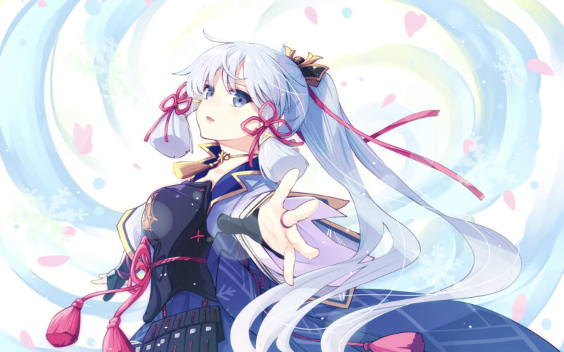 Hình ảnh Ayaka xinh đẹp dễ thương