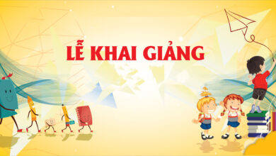 Phông lễ khai giảng