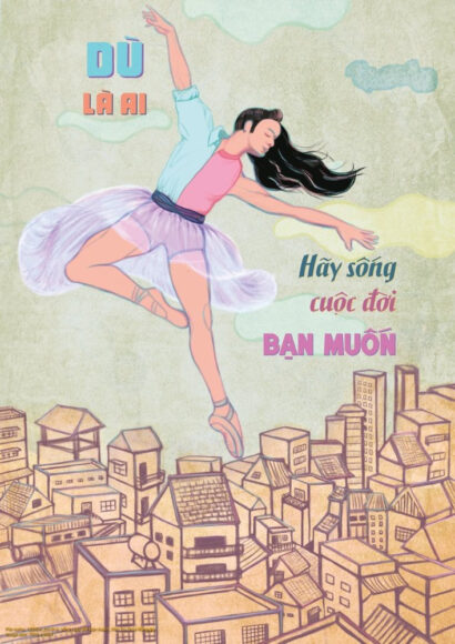 Vẽ tranh bình đẳng giới đơn giản mà đẹp tuyệt vời