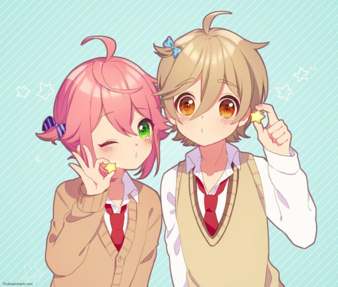 Hình ảnh avatar đôi BFF đẹp cute