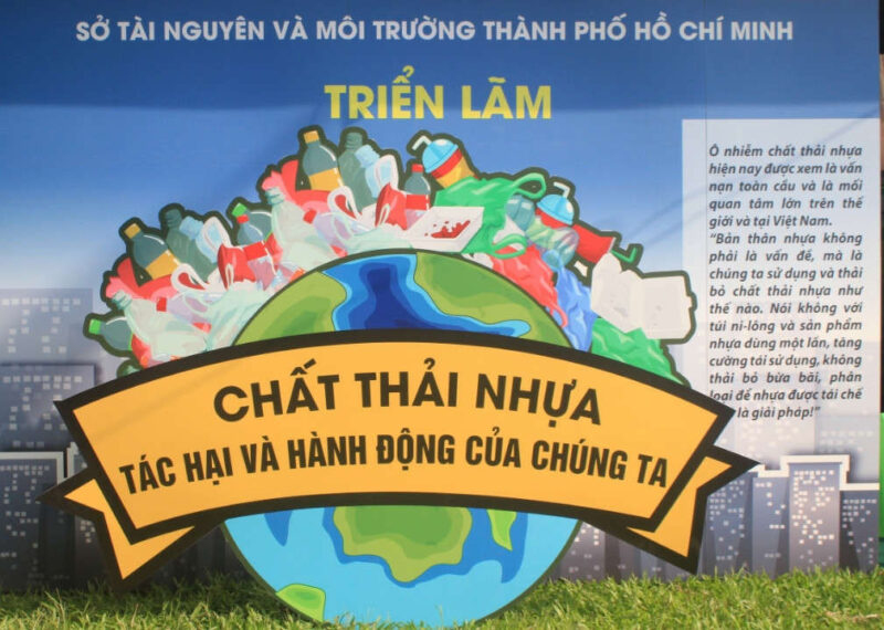 vẽ tranh cổ động tiêu dùng xanh tác hại đối với tái đất