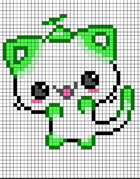 Vẽ tranh theo ô vuông cute đơn giản