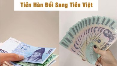 Tiền Hàn Đổi Sang Tiền Việt