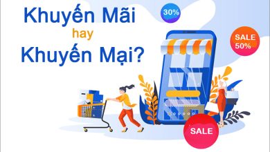 Khuyến Mãi Hay Khuyến Mại
