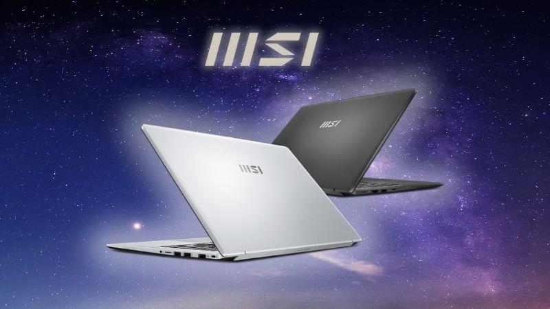 Laptop dòng MSI - Hình ảnh từ Thegioididong