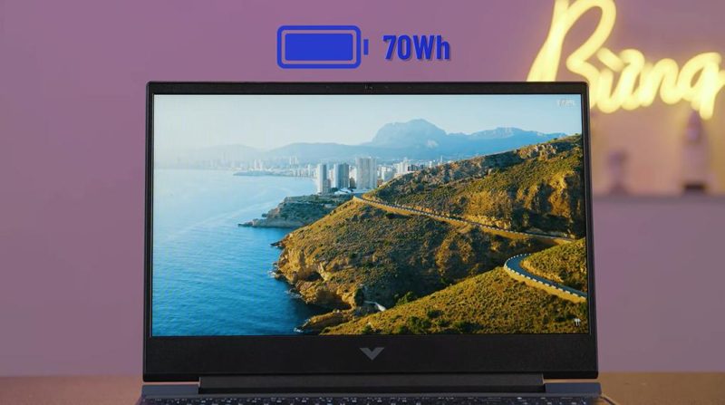Laptop HP Victus pin đủ trâu - thiết kế mượt