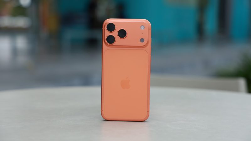 Mặt lưng của phiên bản iPhone Pro Max