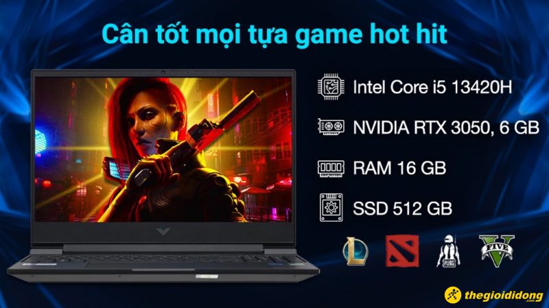 Mua laptop HP Victus tại TGDĐ